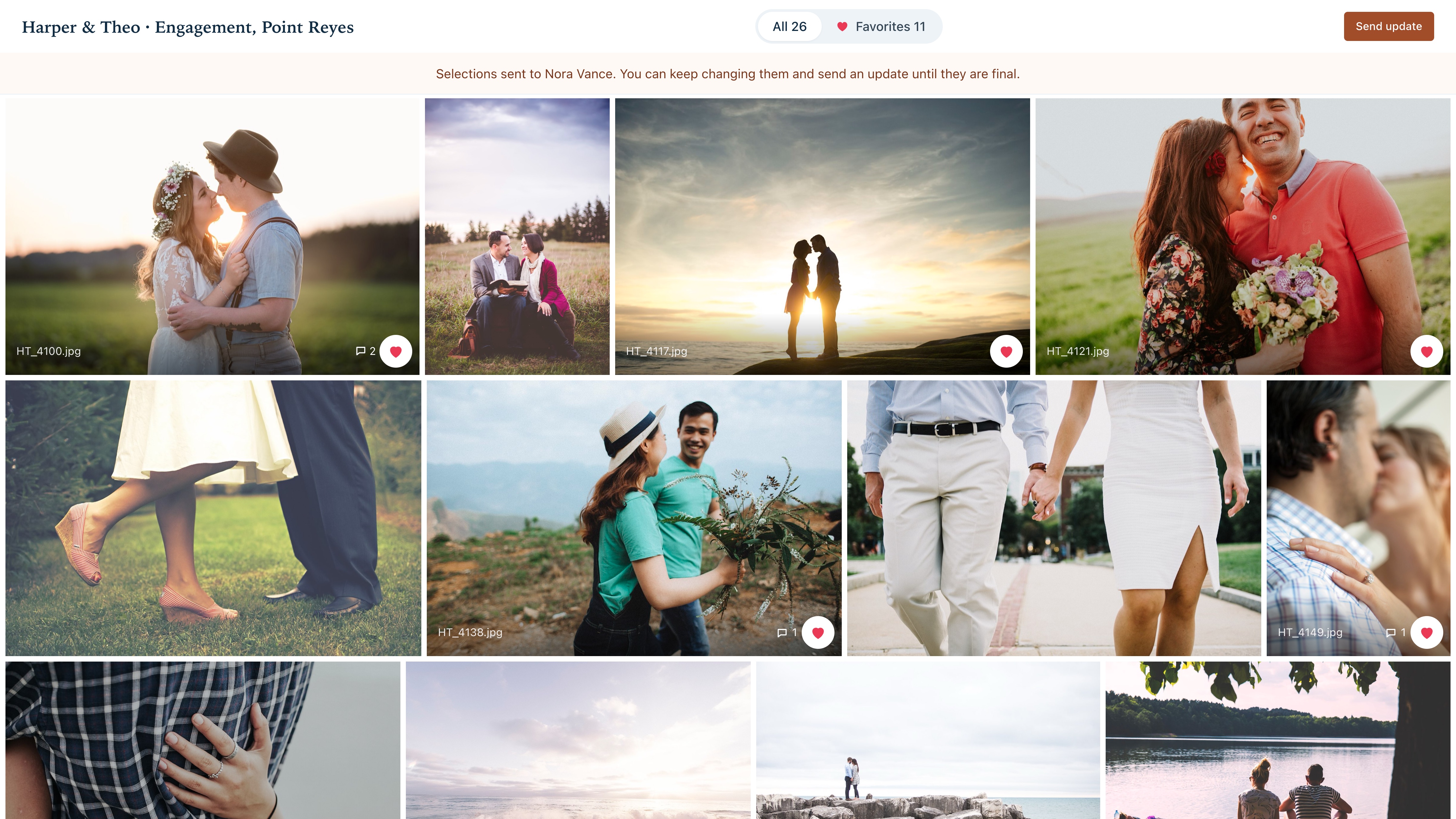 Proofloft: client proofing galleries for a wedding and portrait photographer