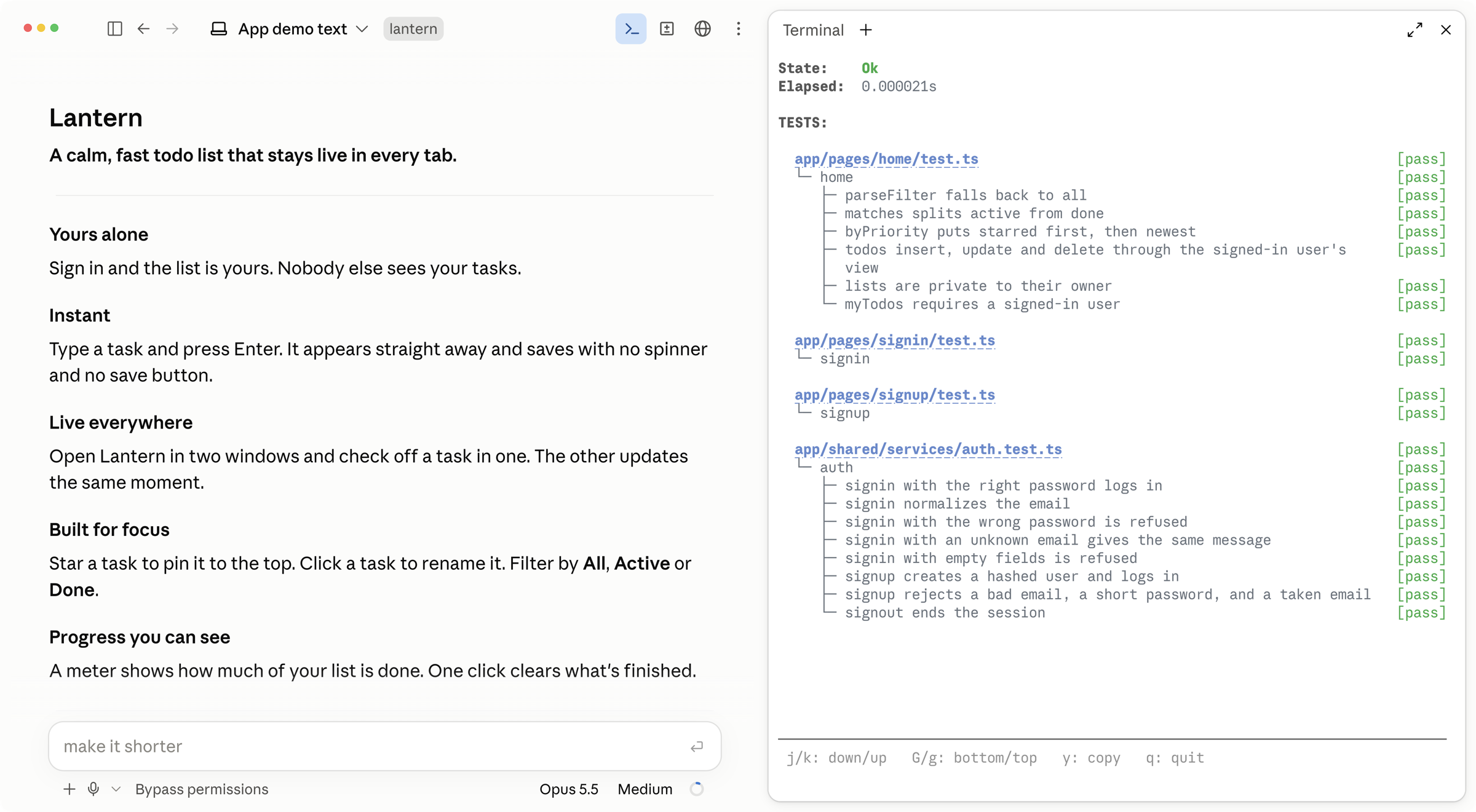 Introducing Elements: the Claude desktop app with an agent's chat, the Elements build and a running app side by side